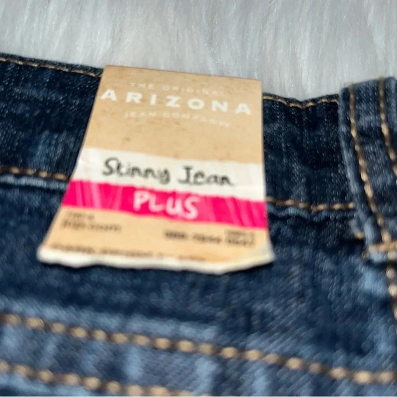 NWT-Arizona skinny jean plus 18.5 - Picture 6 of 7